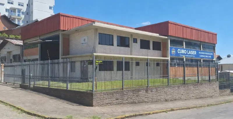 Fachada da CUBO Indústria em Caxias do Sul